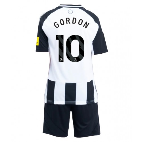 Fotbalové Dres Newcastle United Anthony Gordon #10 Dětské Domácí 2024-25 Krátký Rukáv (+ trenýrky)